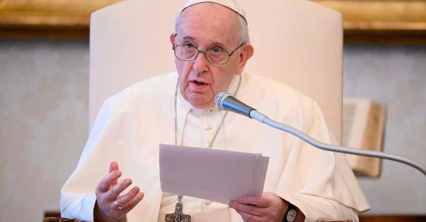 papa francisco la pandemia de coronavirus covid  es oportunidad para comparitr servir