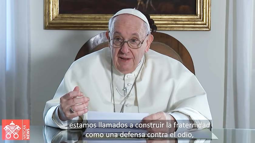 papa francisco mensaje fraternidad cultura de la paz