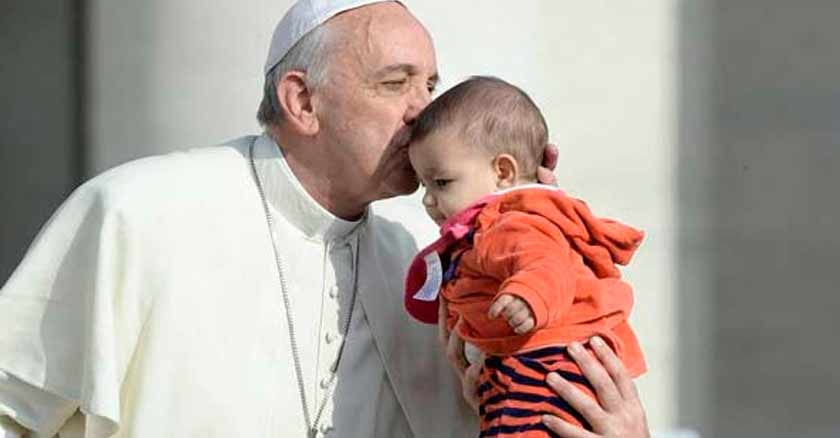 papa francisco ninos hijos senal de esperanza vida