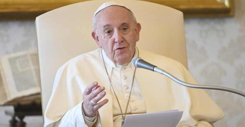 papa francisco para encontrar el amor en mujer el hombre debe sonar