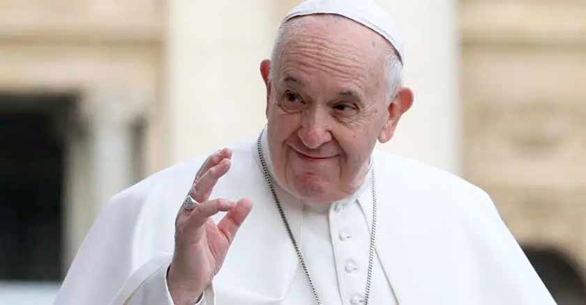 pope francis love healing sick