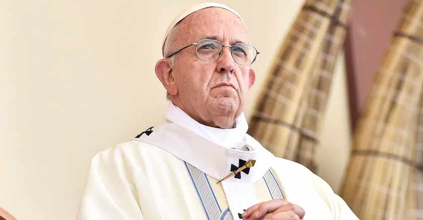 pope francis trust in god he loves us