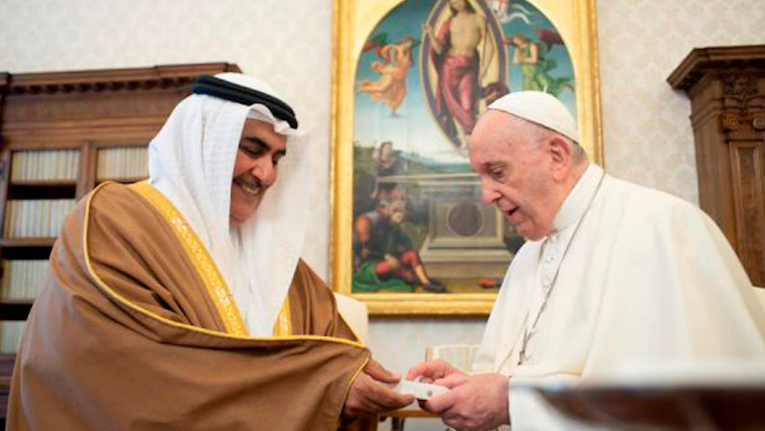 programa visita del papa francisco bahrein