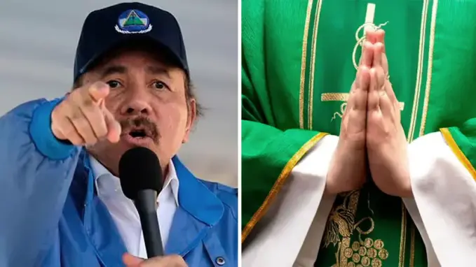 regimen de daniel ortega expulsa a doce sacerdotes que estaban prisioneros