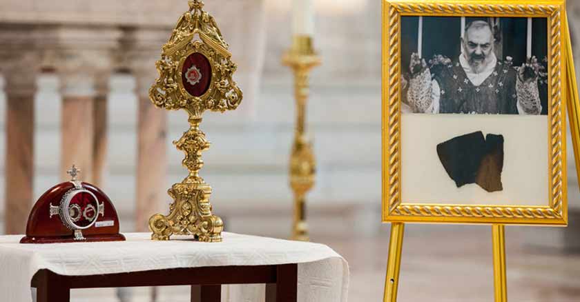reliquias del padre pio estaran de visita por estados unidos