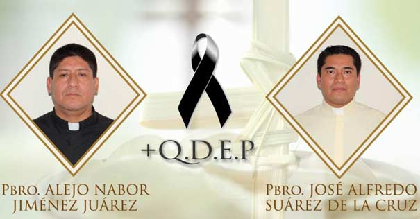 sacerdotes asesinados secuestrados veracruz mexico