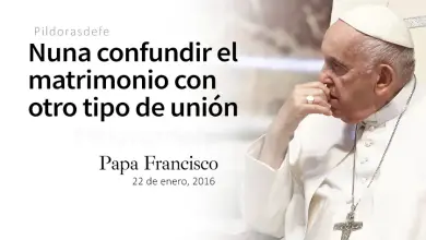 Papa Francisco: No puede haber confusión entre la familia que Dios quiere y otro tipo de unión