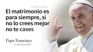 Papa Francisco: El matrimonio es para siempre, si no será así, mejor que no te cases, es para siempre o nada