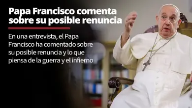 Sobre su Renuncia y la Guerra: Comenta el Santo Padre Francisco