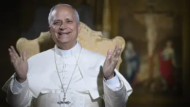 Papa Leon verdadera felicidad encuentro con dios