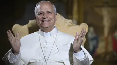 Pope Leo XIV true happiness encounter god