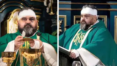 Sacerdote Padre Adrian Polonia perdona asesino