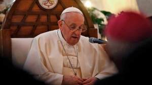 pope francis iraq vaccine against virus hope