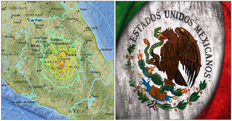 terremoto ciudad de mexico bandera 