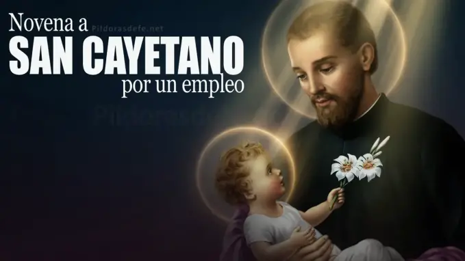 Novena San Cayetano conseguir empleo digno