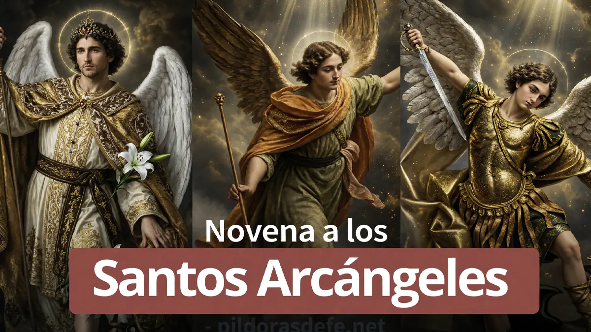 Novena Santos Arcangeles Miguel Rafael Gabrielwebp