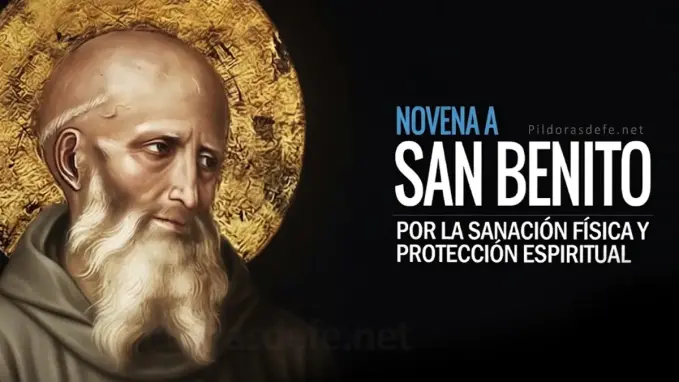 Novena a San Benito por sanacion salud y paz