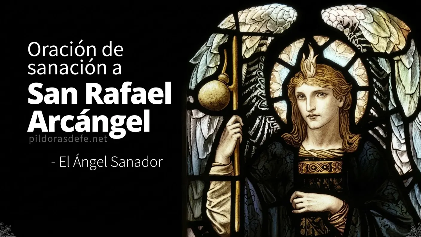 Oracion a San Rafael Arcangel sanacion enfermedadwebp