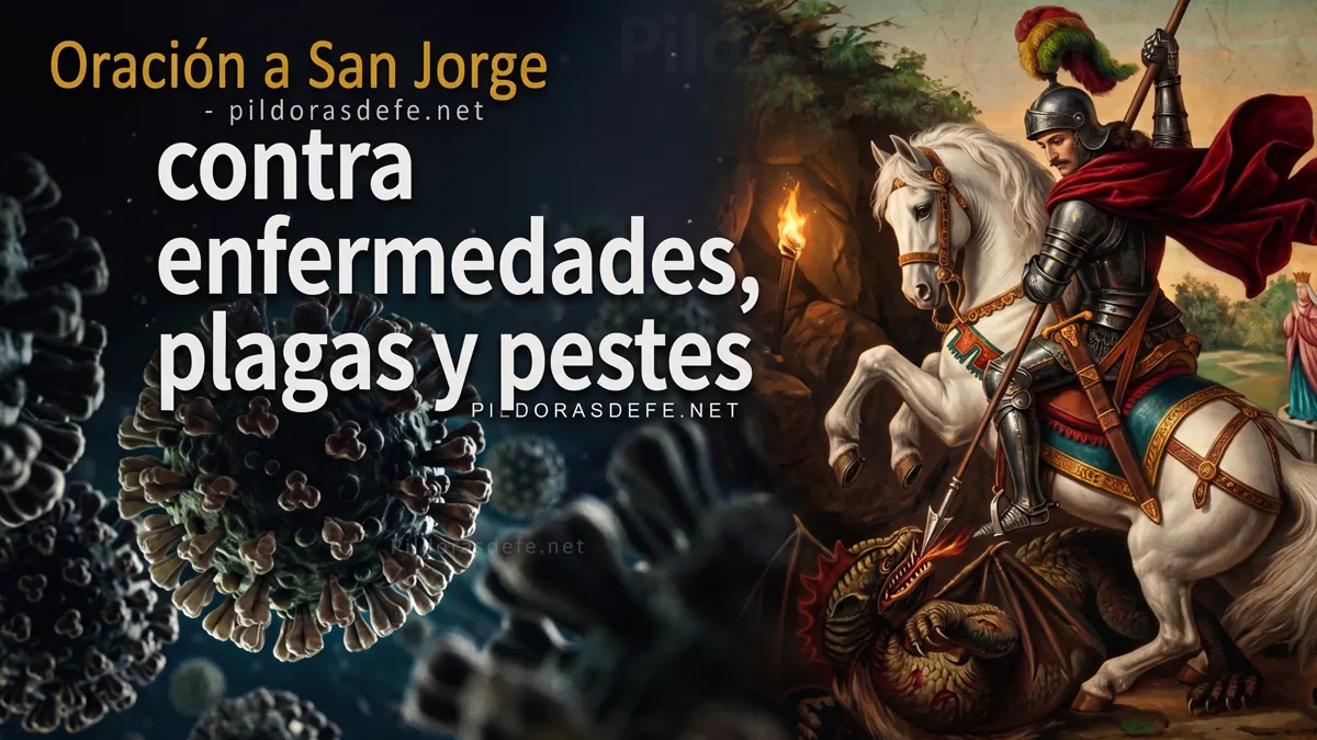 Oracion poderosa San Jorge proteccion pandemias pestes enfermedadeswebp