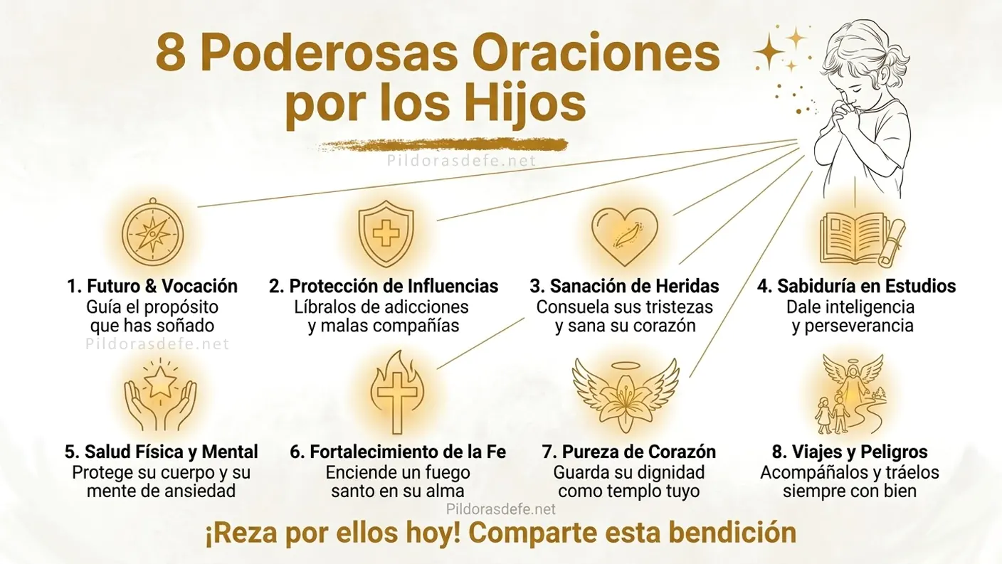 Oracions por los hijos para protegerlos guiarloswebp