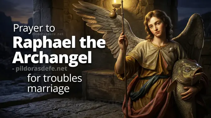 Powerful prayer to Saint Raphael the Archangel to heal and restore marriage