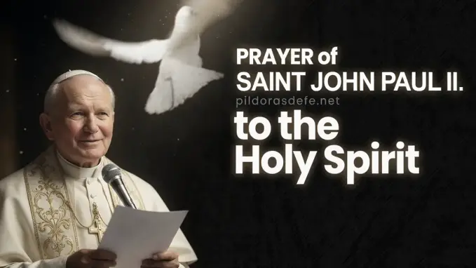Saint John Paul ii prayer to the Holy Spirit in times of difficulty
