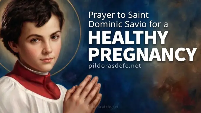 St Dominic Savio prayer healthy pregnancy patron saint mothers
