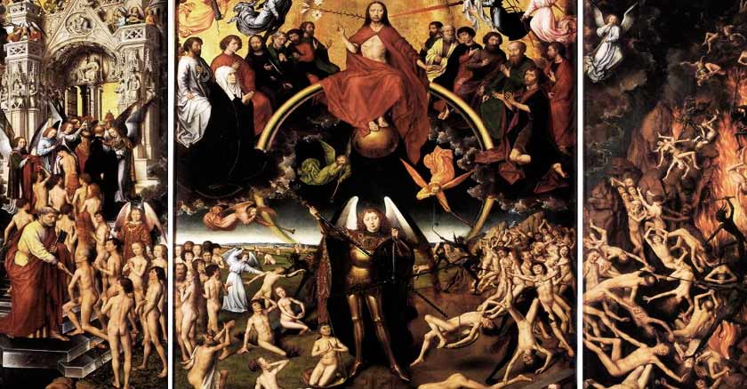 almas del purgatorio cuadro pintura oracion por las almas del purgatorio