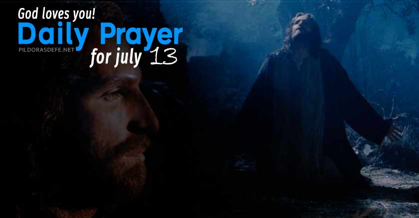 daily prayer for july healing today reflection