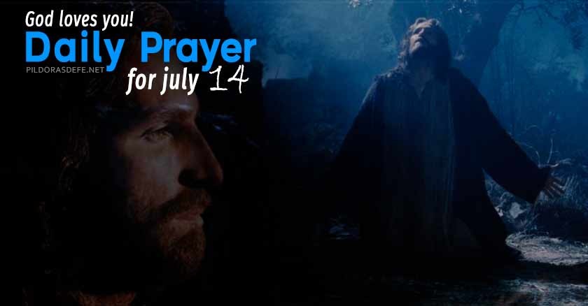 daily prayer for july healing today reflection