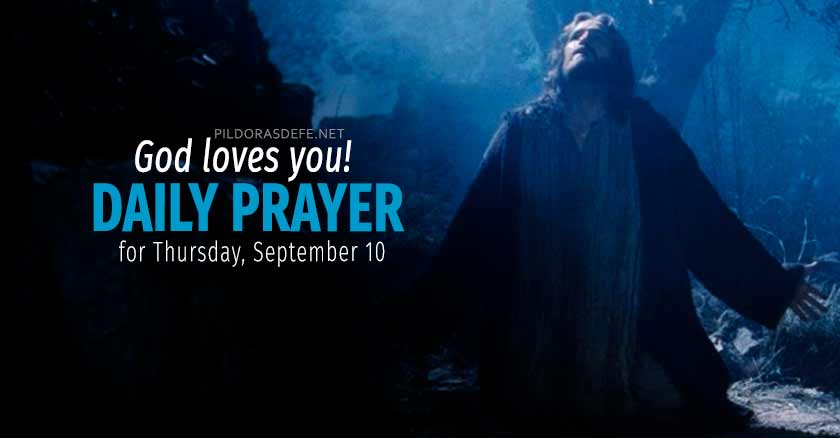 daily prayer for thursday september   healing prayers