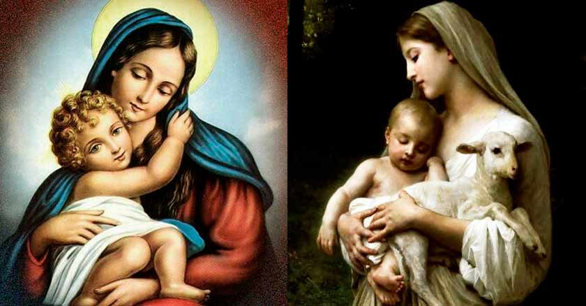 María nos enseña el camino a Jesús. Ella nos conduce al Amor