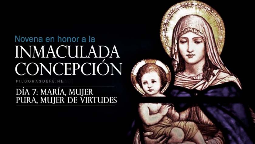 novena a la inmaculada concepcion de la virgen maria dia 