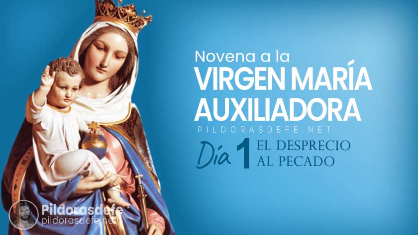 novena a la virgen maria auxiliadora dia  desprecio al pecado