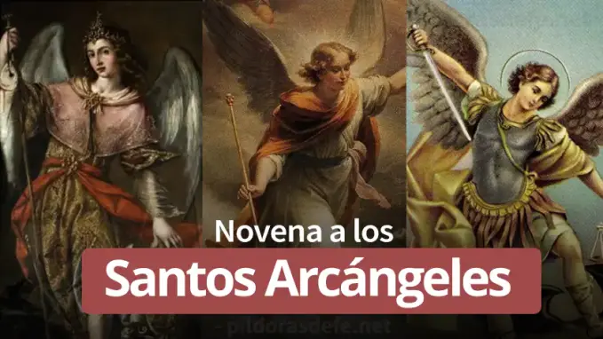 novena a los santos arcangeles san miguel rafael gabriel arcangel milicia celestial