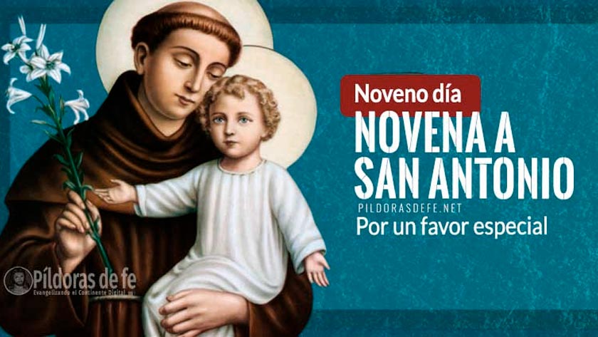 novena a san antonio de padua noveno dia favor especial