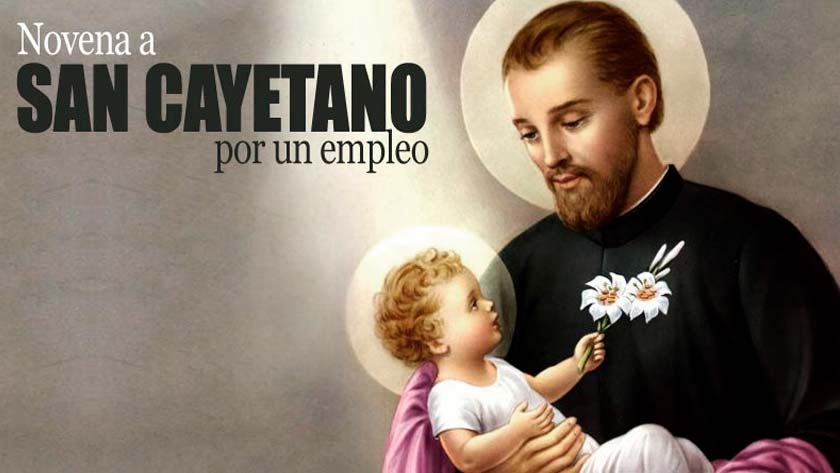 novena a san cayetano por dificultades conseguir empleo trabajo pan