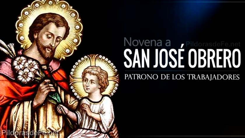 Novena a San José obrero para conseguir trabajo o empleo