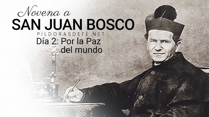 novena a san juan bosco dia  don bosco por la paz en el mundo