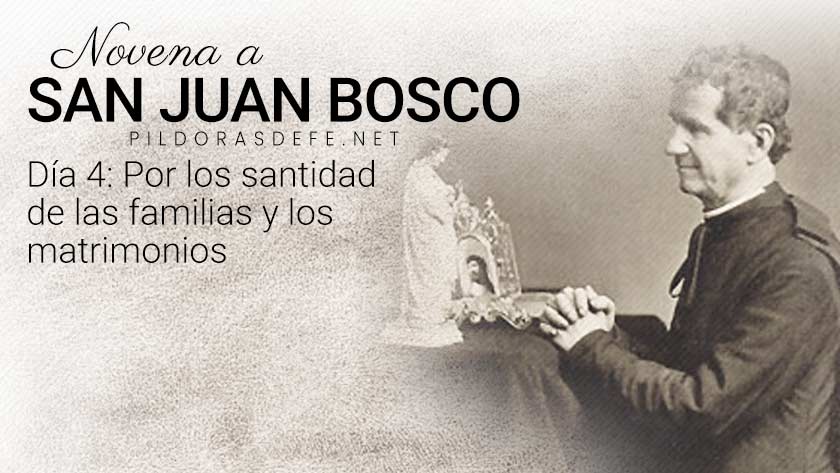 novena a san juan bosco dia  don bosco santidad familias matrimonio