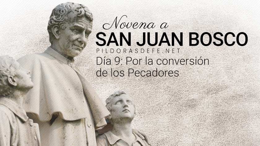 novena a san juan bosco dia  don bosco conversion de los pecadores