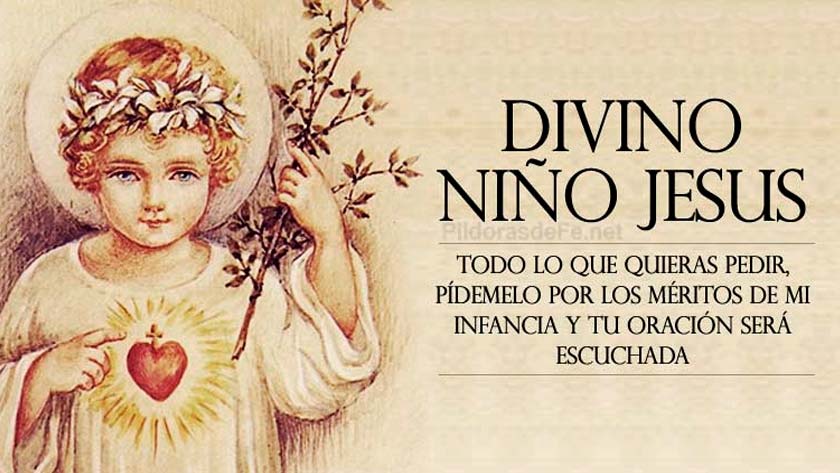 novena al divino nino jesus oracion novena de la confianza