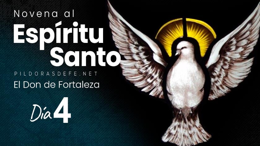 novena al espiritu santo consolador pentecostes don de fortaleza dia 