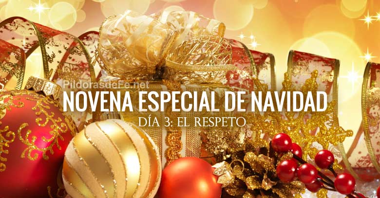 novena especial de navidad dia el respeto