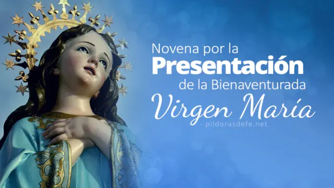 novena por presentacion de la virgen maria en el templo