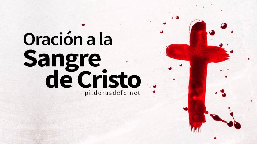 oracion a la sangre de cristo preciosa