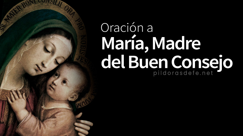 oracion a maria madre del buen consejo