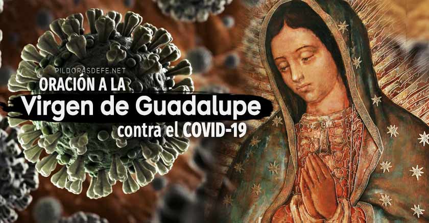 oracion virgen de guadalupe contra el covid  coronavirus