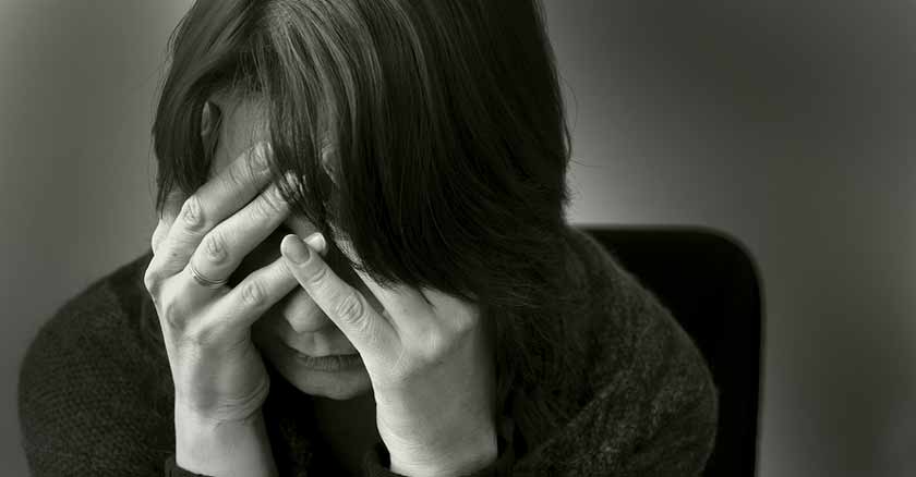 prayer overcome sadness heal depression woman sad