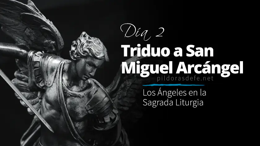 san miguel arcangel triduo oracion dia  angeles sagrada liturgia